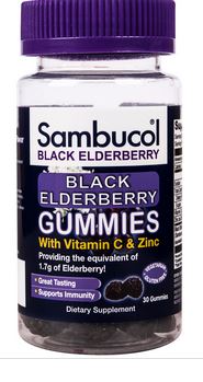SAMBUCOL ADULT GUMMIES 30'S