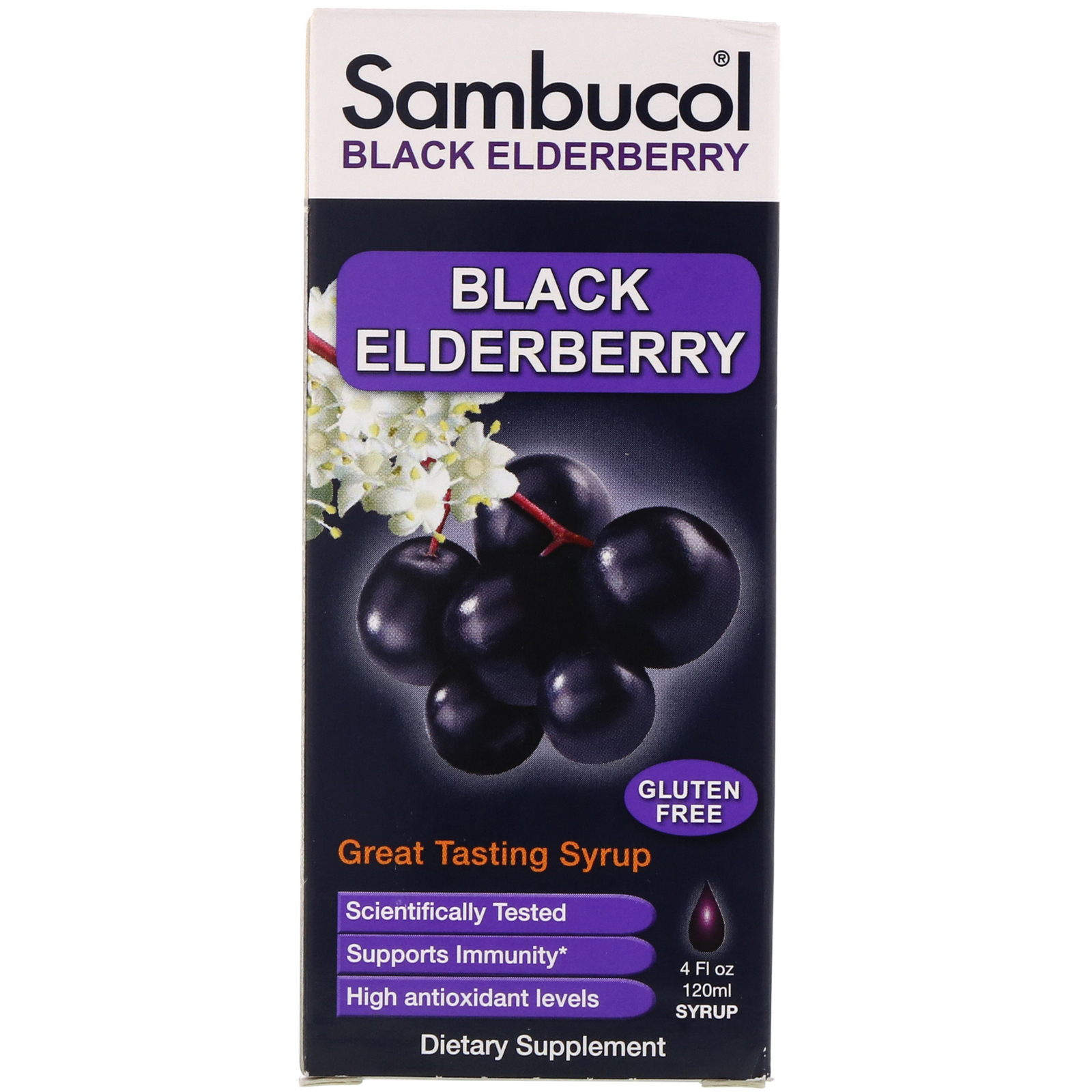 SAMBUCOL ADULT SYRUP 4Z