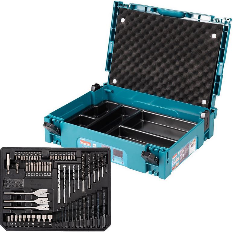 MAKIT DRILL BIT & INSERT SET 70P