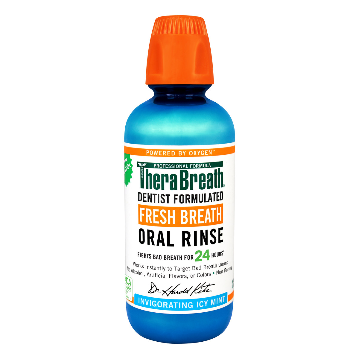 THERABREATH ORAL RINSE MINT 16Z