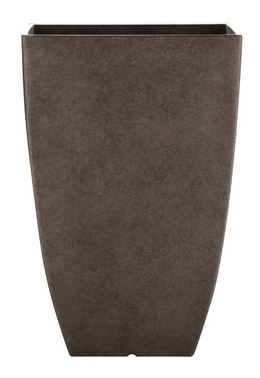 PLANTER SQ NEWLAND GRY 15.5IN