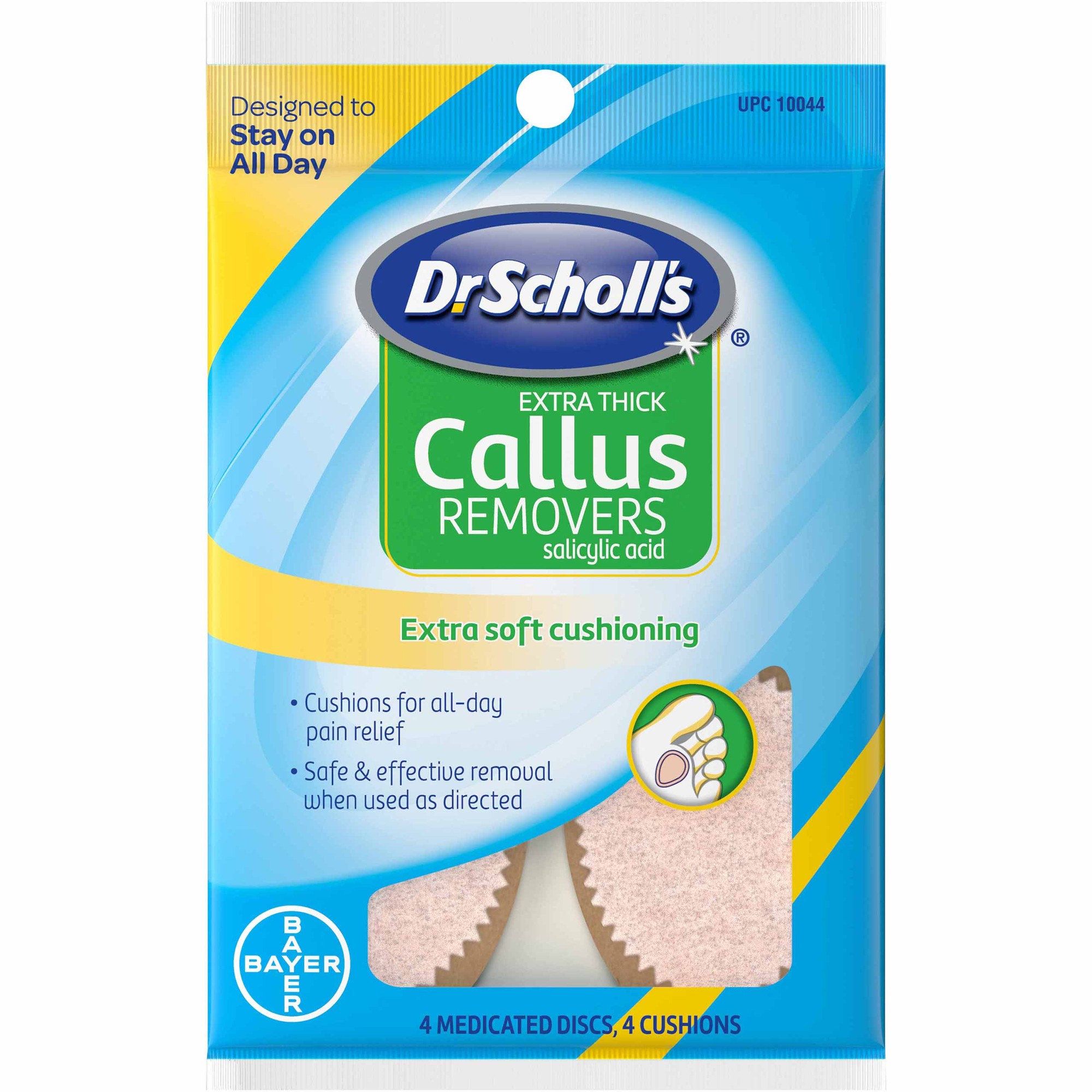 DS CALLUS REMOVES XTRA THICK 4'S