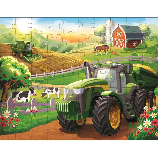 JOHN DEERE KIDS 70PC PUZZLE