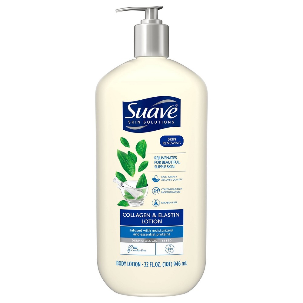 SUAVE LOTION COLLAGEN ELASTIN 32