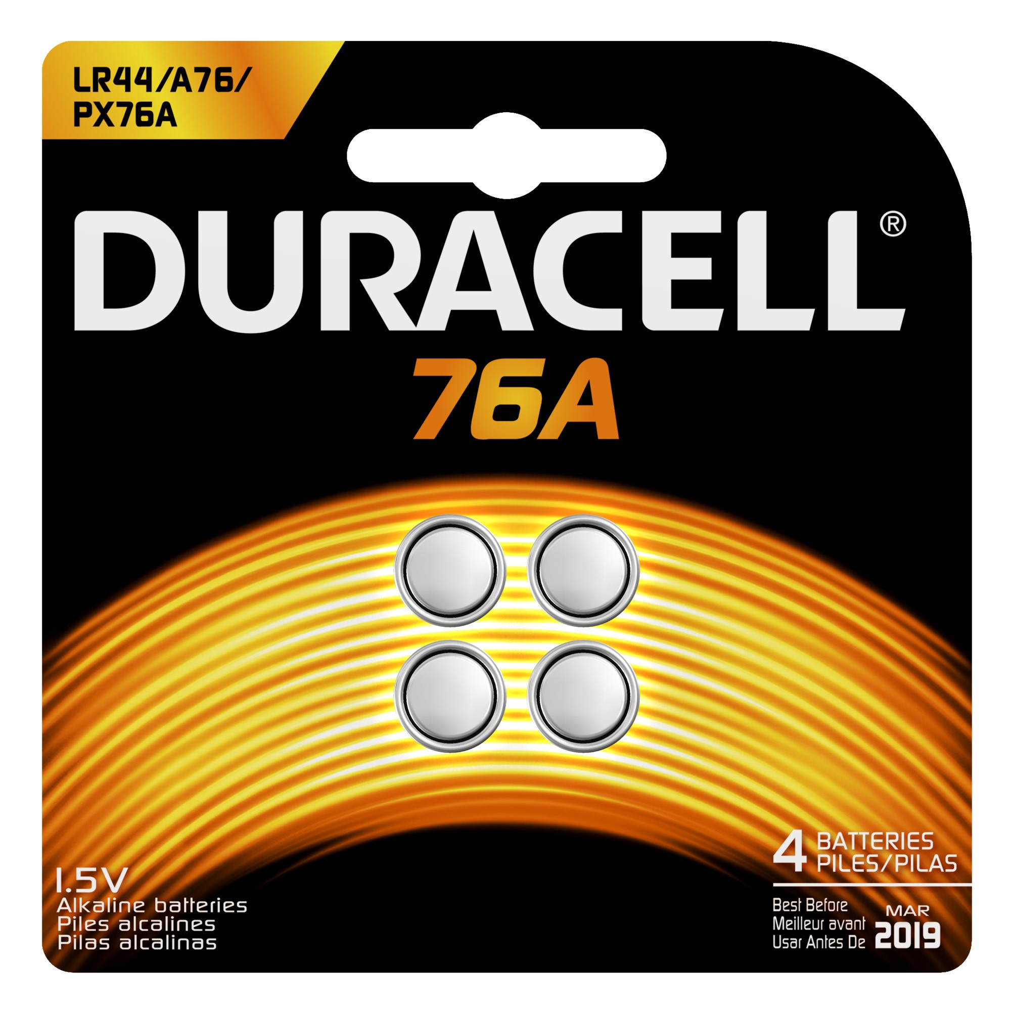 DURACELL BATTERY 76A 1.5V