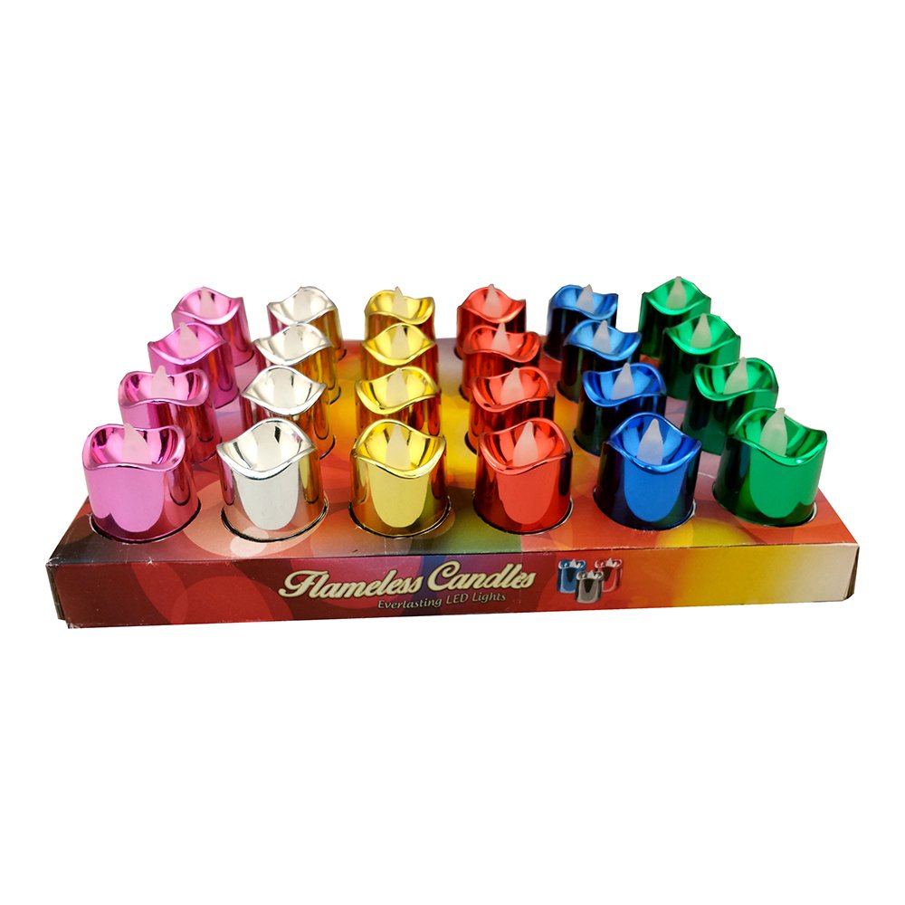 LED VOTIVE CANDLE YELLOW FLAME