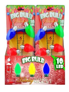 BIG BULB HOLIDAY NECKLACE