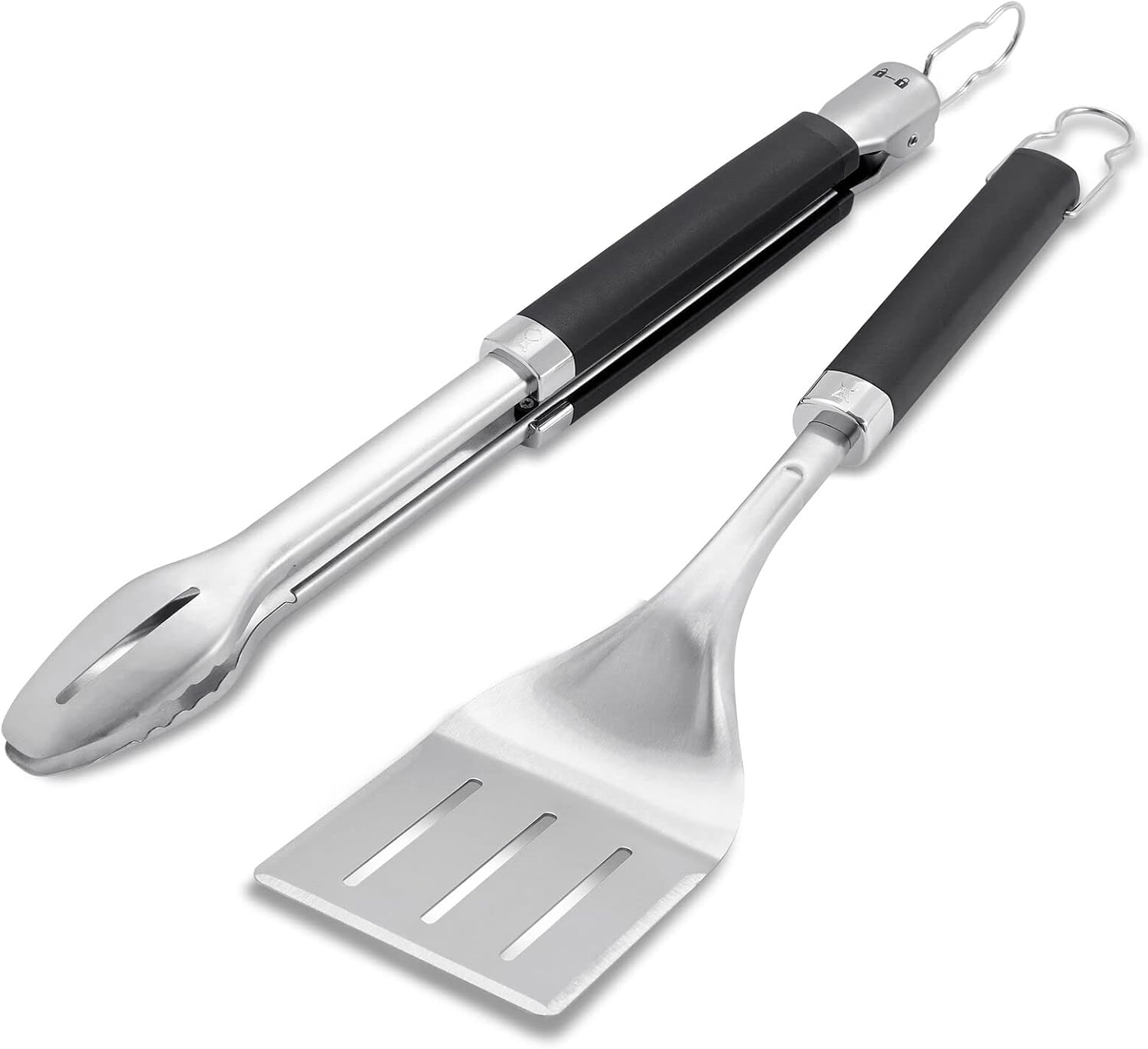 TONGS-SPATULA SET GRILL PREC