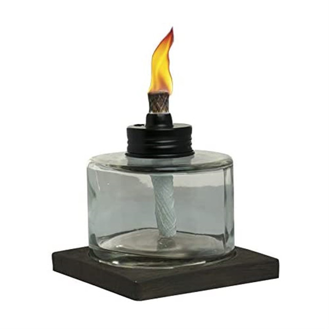 TORCH TABLE GLASS VOTIVE 4IN