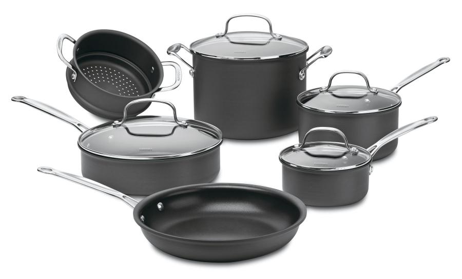 Cuisinart Chef's Classic 66-10 Non-Stick Cookware Set, 10-Piece