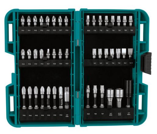 IMPACT BIT SET STEEL MIX 45PC