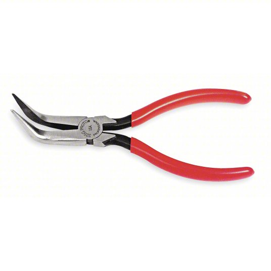 BENT NOSE HOBBY PLIERS 4 1/2"