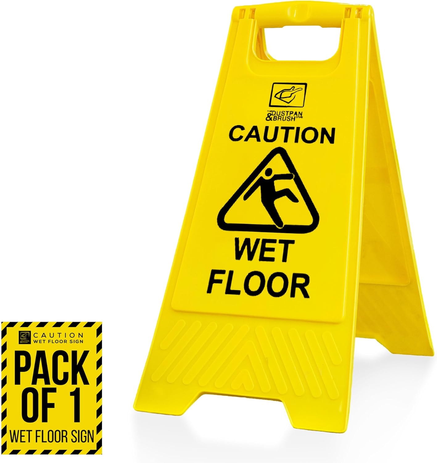 SIGN WET FLOOR YELLOW