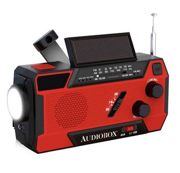 AUDIOBOX EMERG NOAA RADIO PB