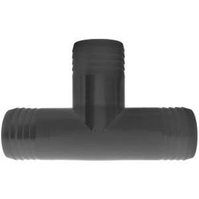 HOSE ADAPTER TEE 3/4" BARB BLK