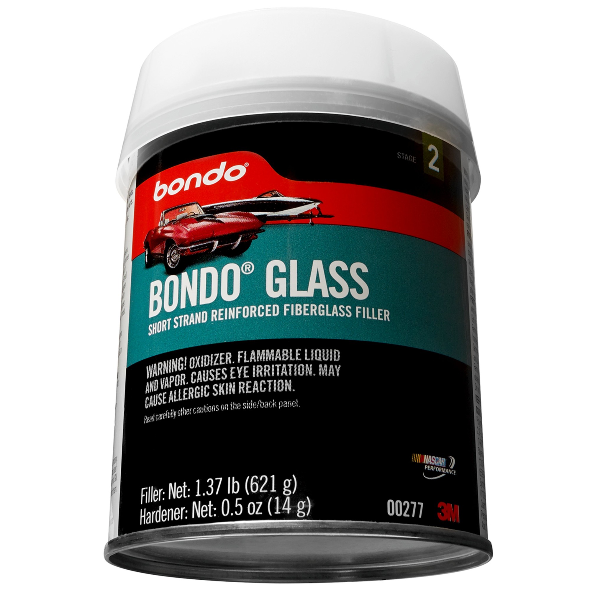 BONDO FILLER REINFOR GLASS 1.37#