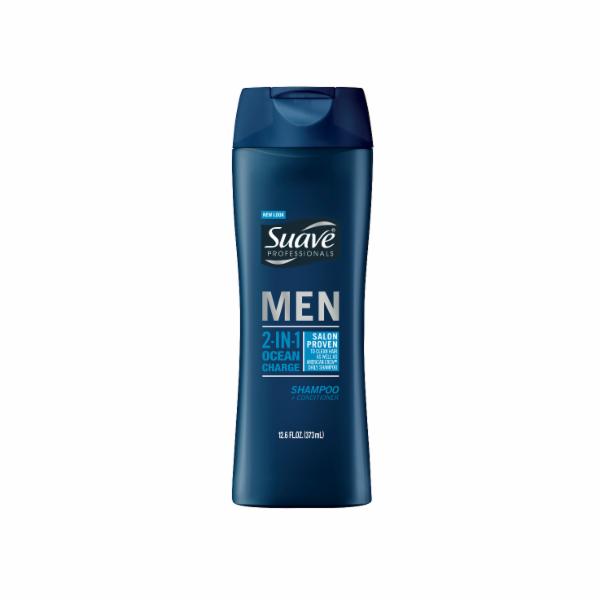 SUAVE MEN 2IN1 SHAM/COND OC 12.6