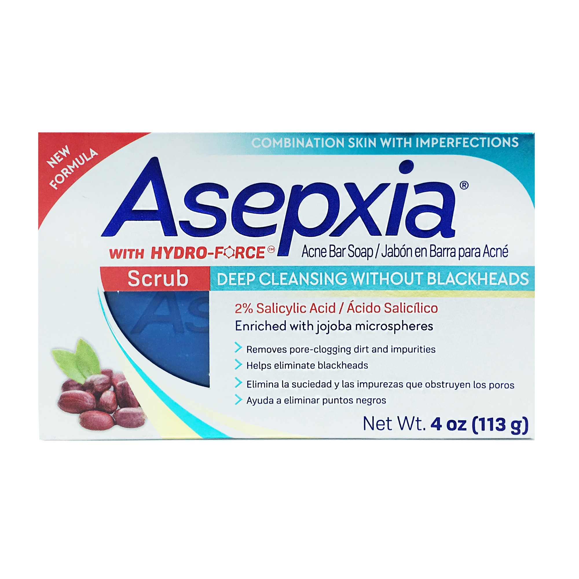 ASEPXIA CLEANSING SCRUB BAR 4Z