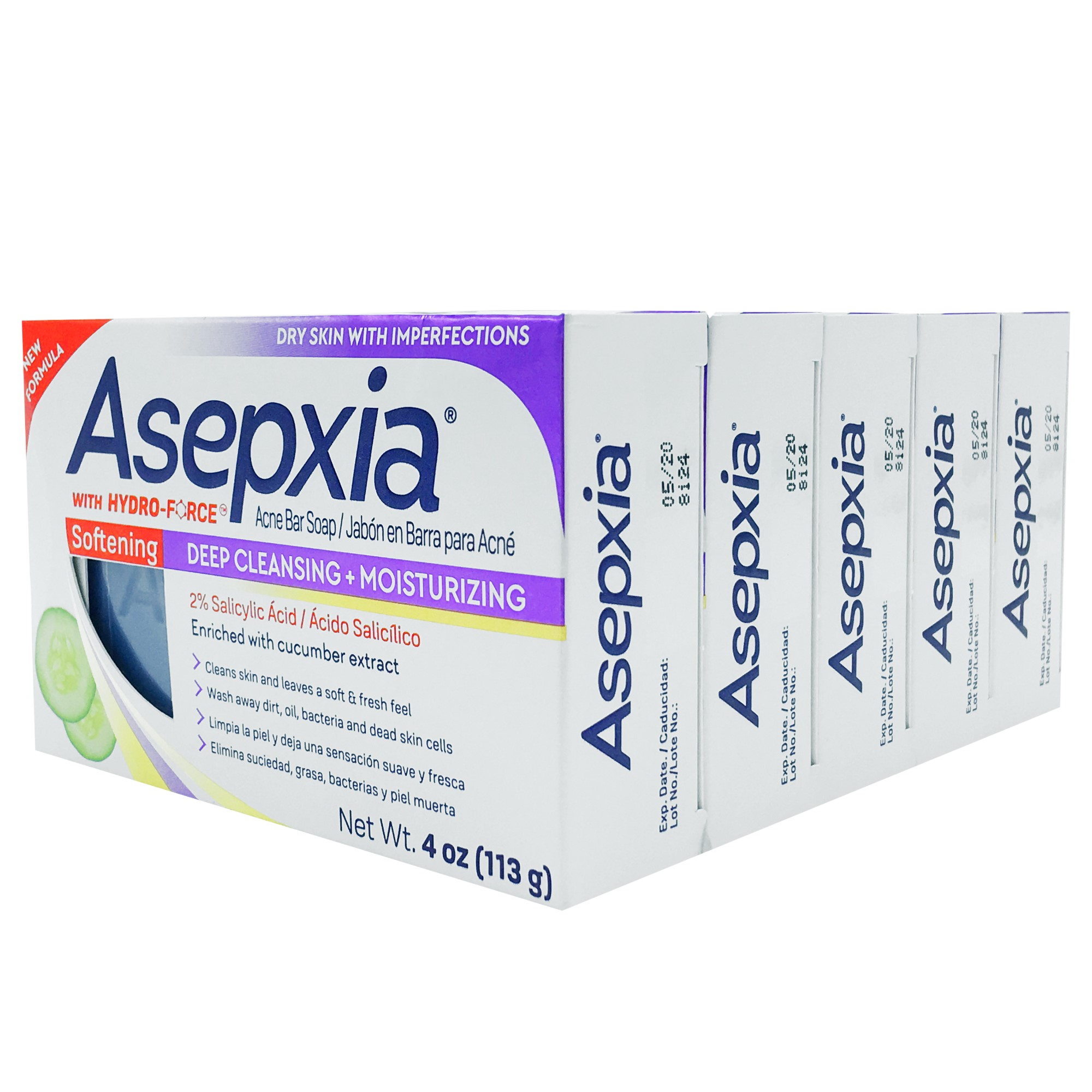 ASEPXIA CLEANS SOFTENING BAR 4Z