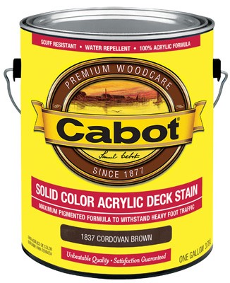 STAIN DECK ACRYLIC CORD BROWN