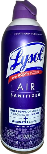 LYSOL AIR SANTIZER LT BREEZE 10Z
