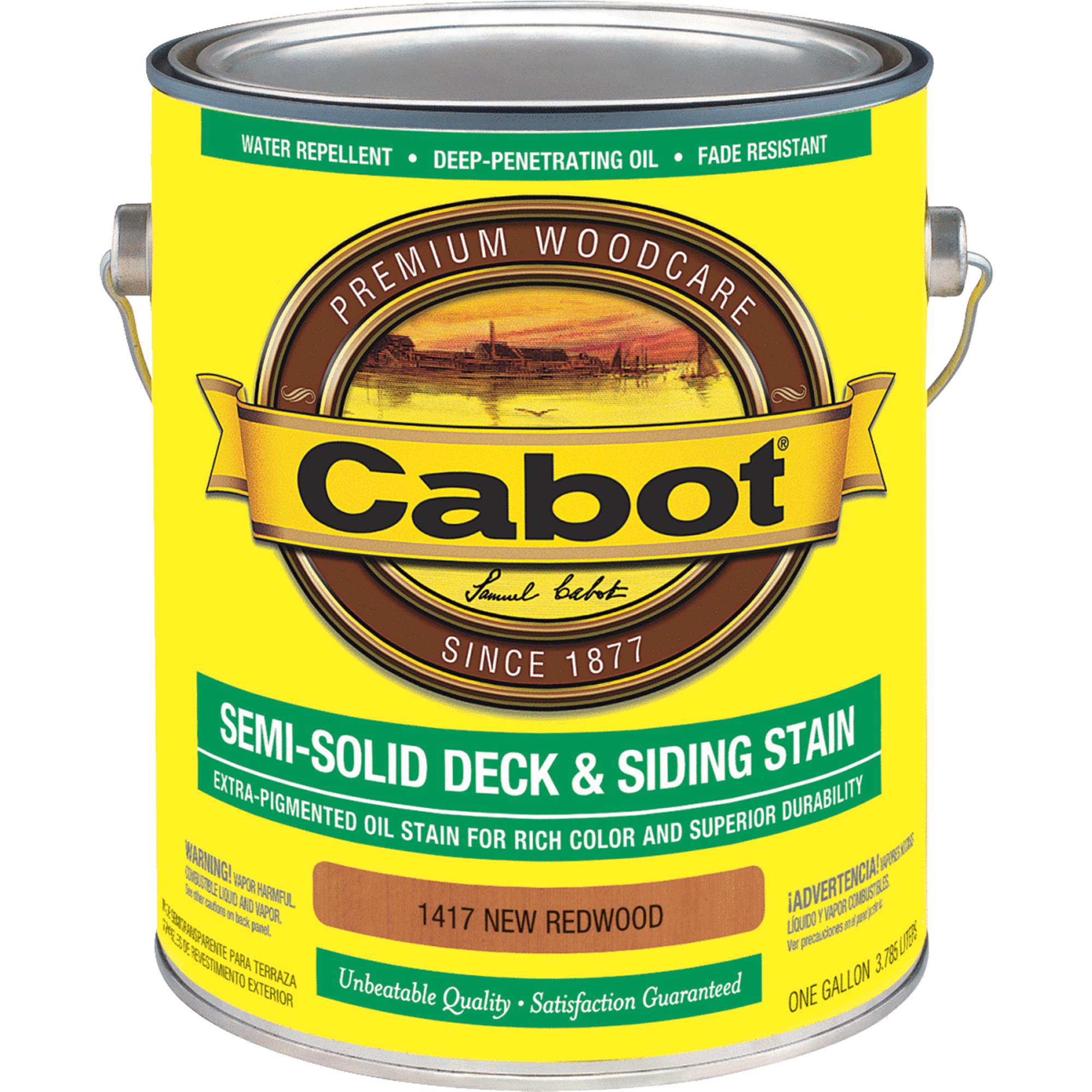 STAIN SEMISOL OIL EX REDWD GA