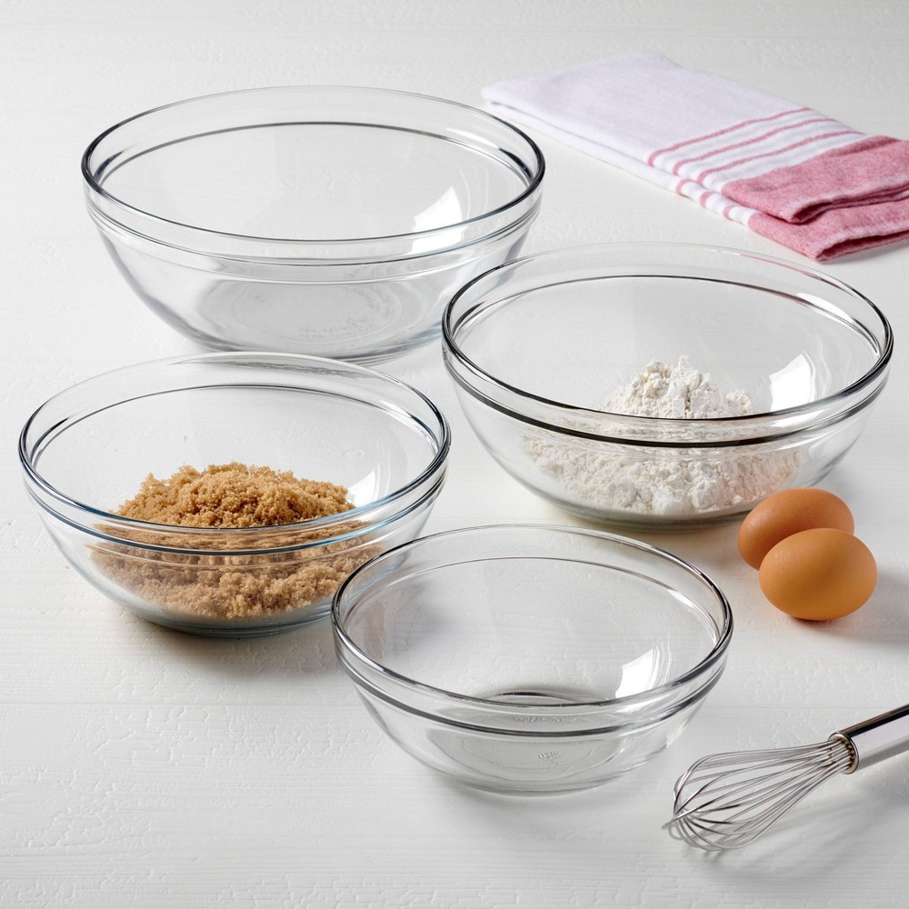 4PC NESTED MIXING BOWL SET