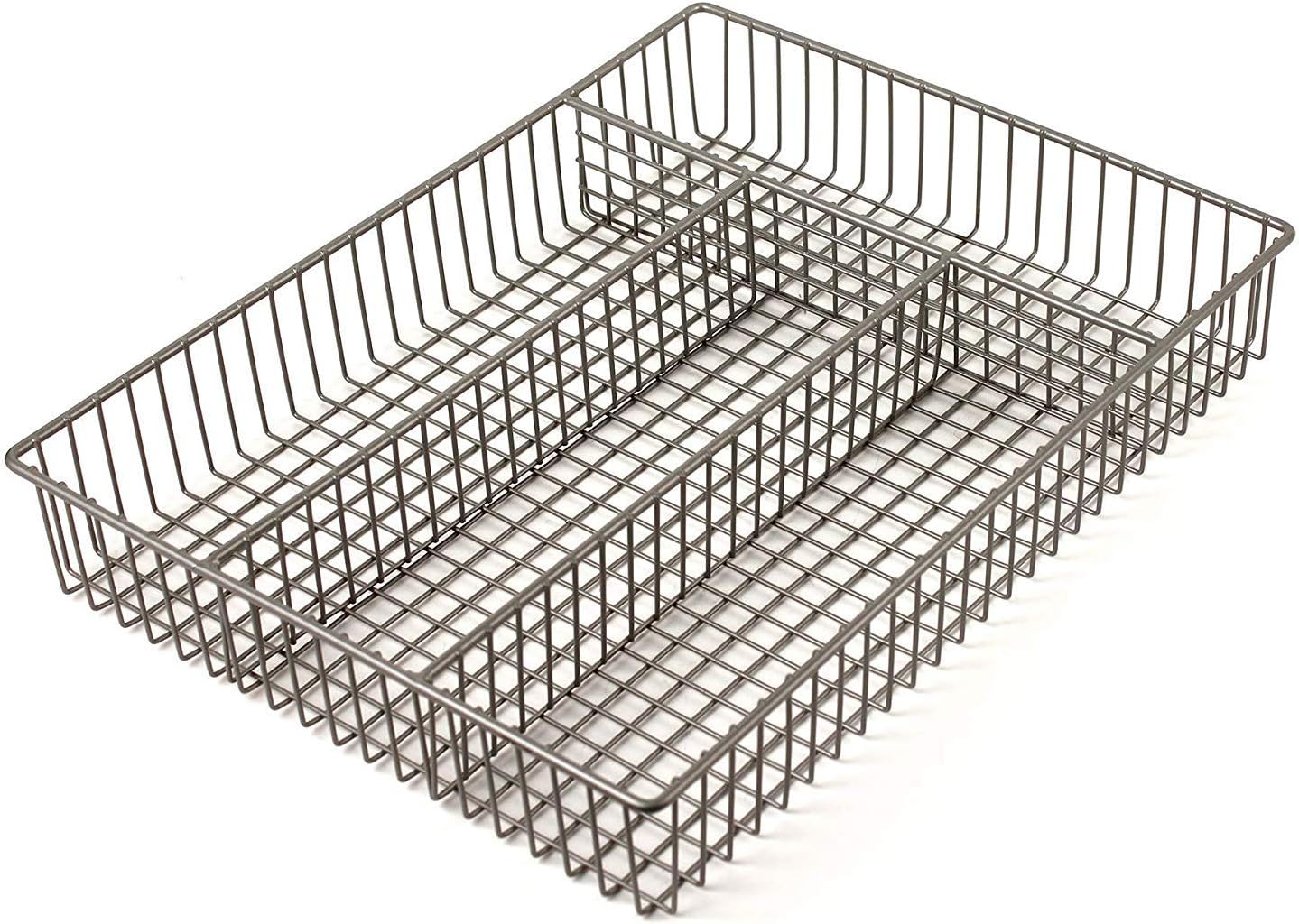 FLATWARE TRAY SMALL SATIN NICKEL