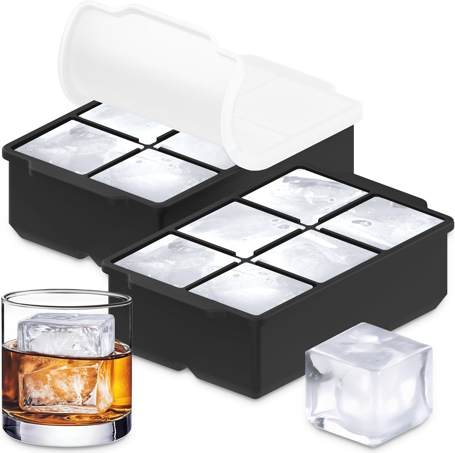 ICE CUBES TRAY 12 CUBES TPE