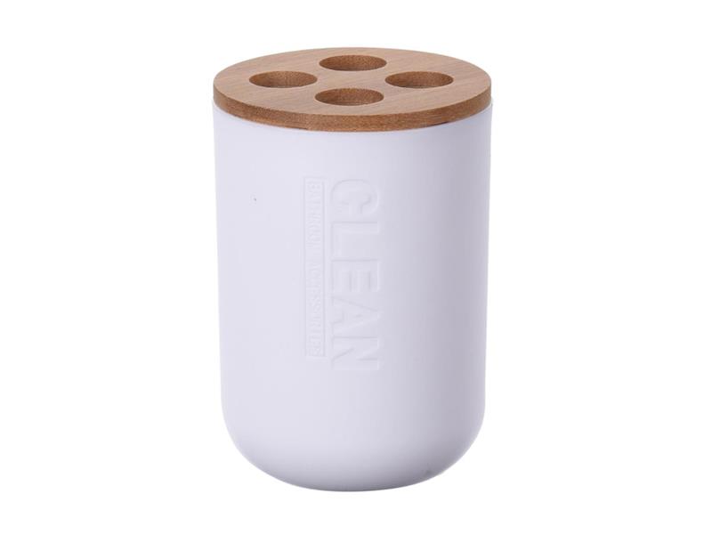 TOOTHBRUSH HOLDER PS WHITE