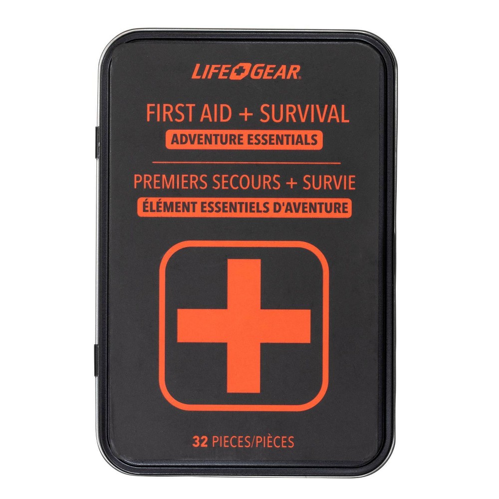 FIRST AID SURVIVAL KIT 32 PIECES