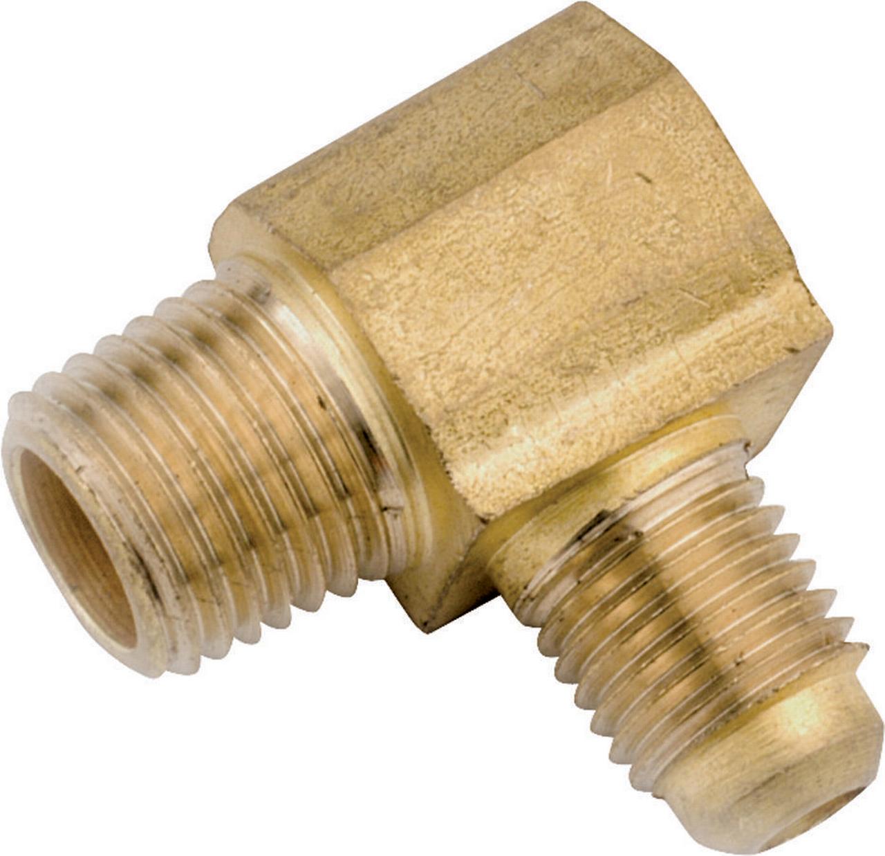 Anderson Metals 754049-0812 Tube Elbow, 1/2 in, 3/4 in, 90 deg