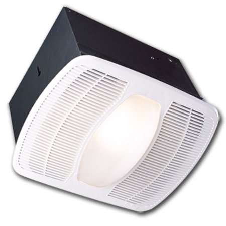Air King AK100L Exhaust Fan, 100 cfm, 0.6 A, White