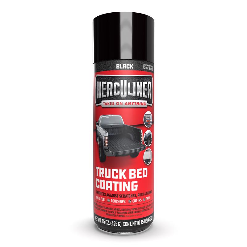 Herculiner Aerosol Bed Liner, Black