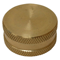 Plumb Pak PP850-68 Garden Hose Cap, 3/4 in, Brass