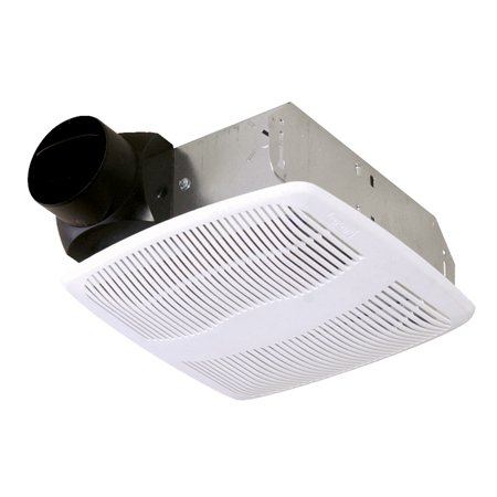 Air King AS50 Exhaust Fan, 50 cfm, White, 0.9 A