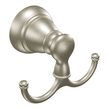 BANBURY DOUBLE ROBE HOOK NICKEL