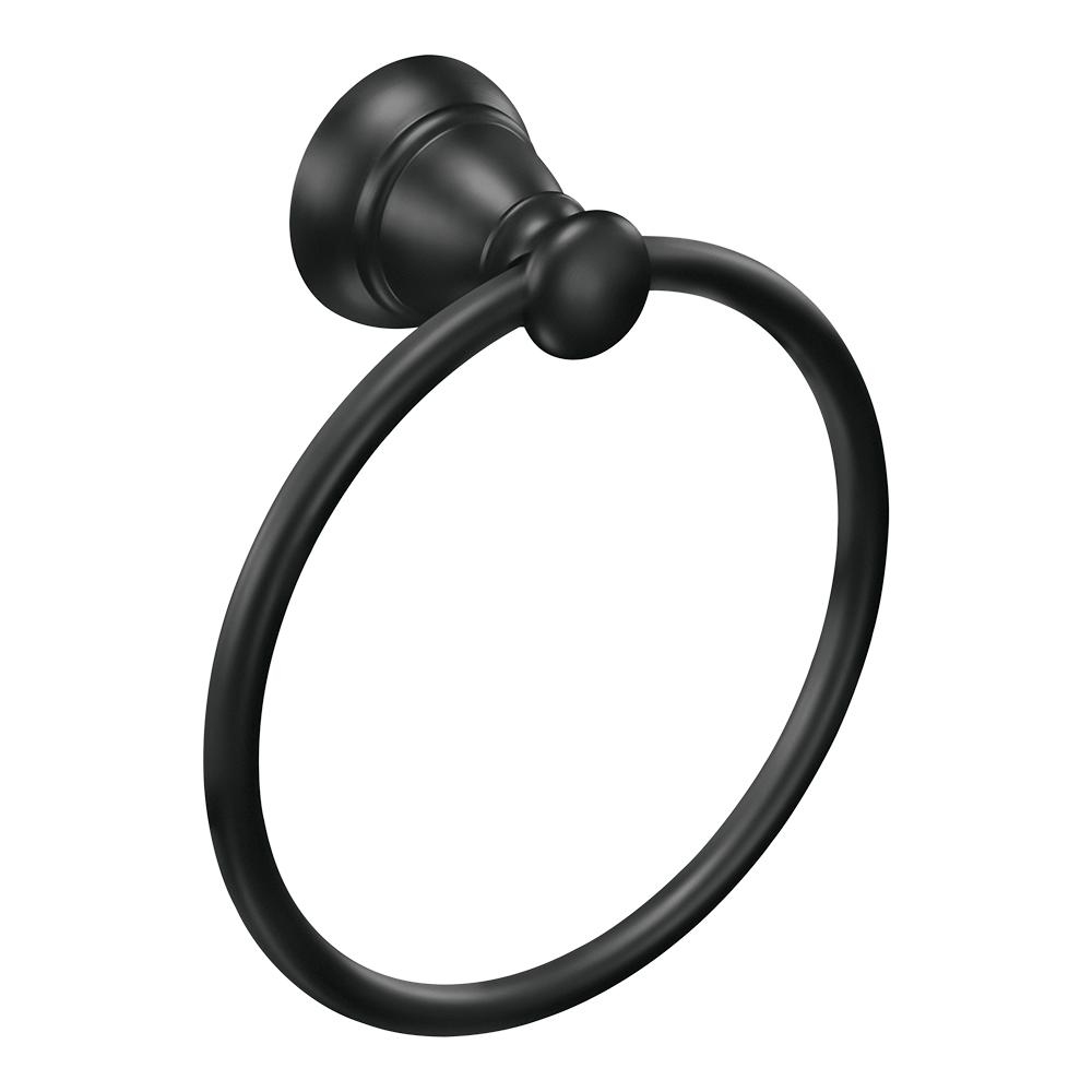 BANBURY TOWEL RING BL