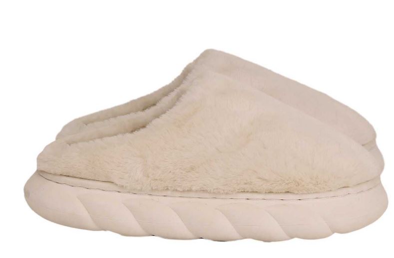 COZY WOMEN SLIPPER IVORY- L
