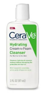 CERAVE HYDRATING CREAM-FOAM 3Z