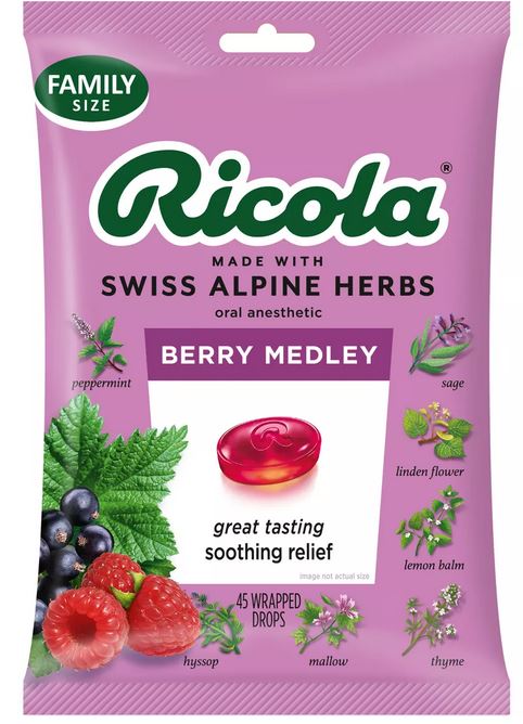 RICOLA BERRY MEDLEY 45'S