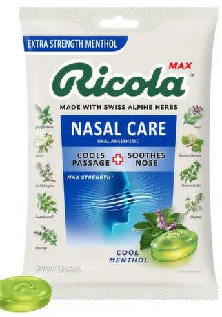 RICOLA NASAL CARE CO- MENTHOL 34
