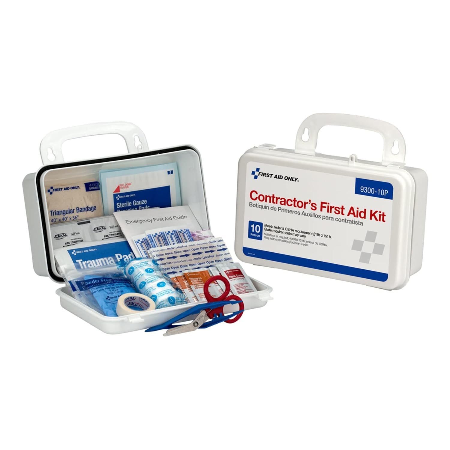 First Aid Only 9300-10P First Aid Kit, 95-Piece