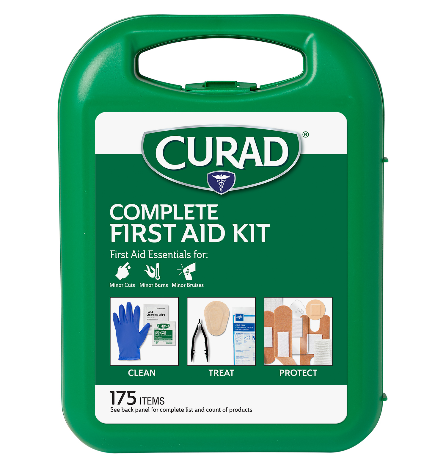 CURAD CURFAK300RB Latex-Free Complete First Aid Kit