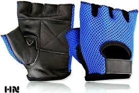 Vivitar PF-V8312-BLU Mesh Workout Gloves, Blue