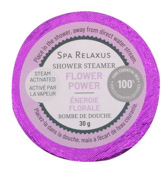 SHOWER STEAMERS FLOWER POWER