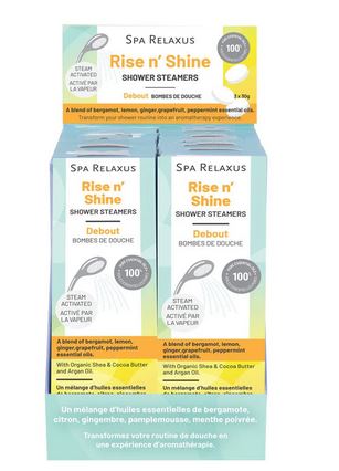 SHOWER STEAMERS RISE N SHINE 3P
