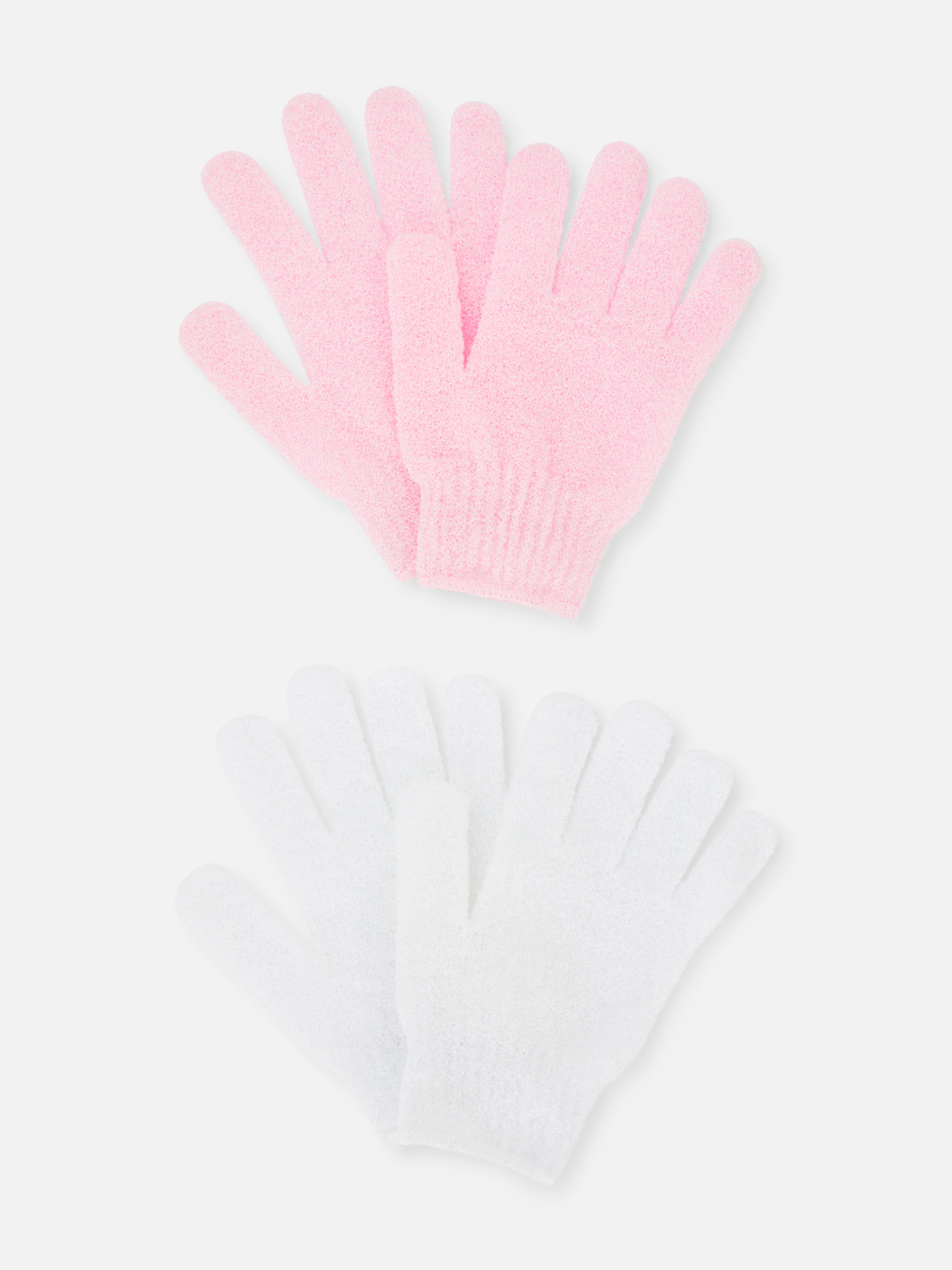 EXFOLI BATH GLOVE 2PKPNK/BEI