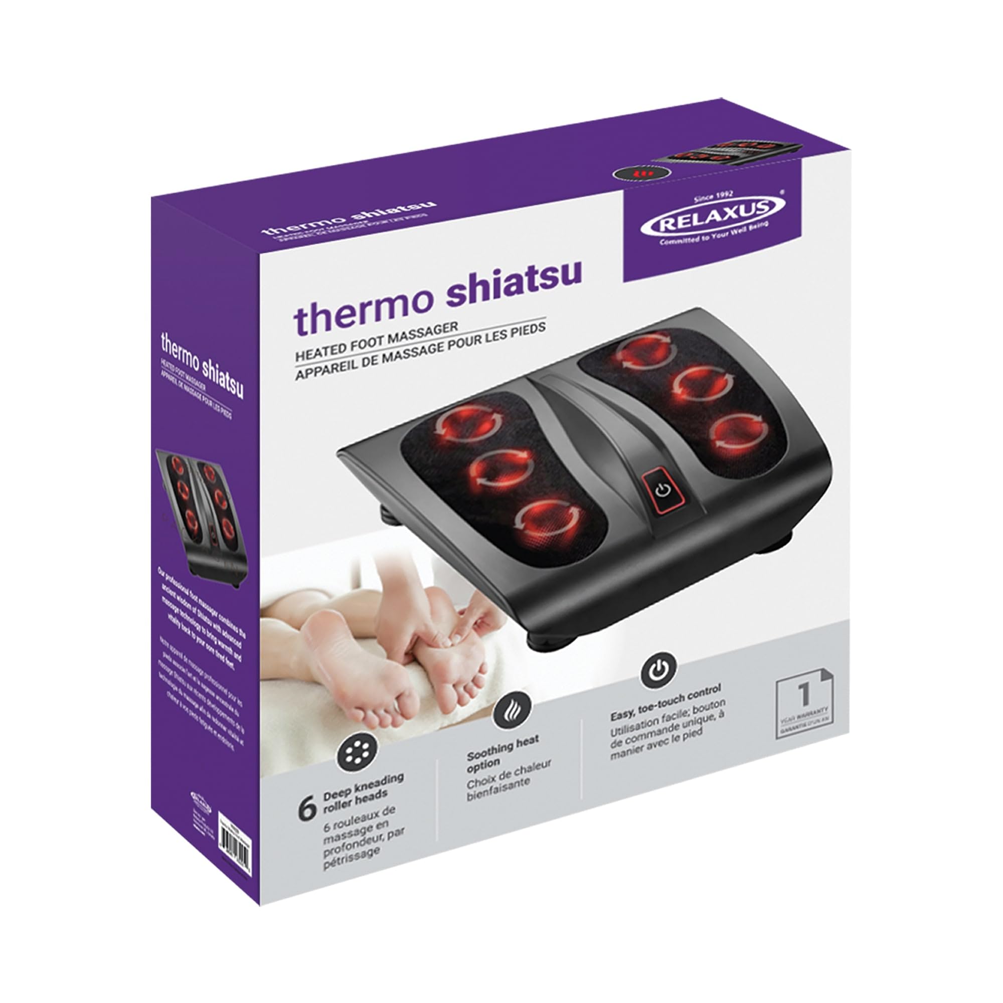 THERMO SHIATSU FOOT MASSAGER