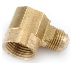 Anderson Metals 754050-1012 Tube Elbow, 5/8 in, 3/4 in, 90 deg